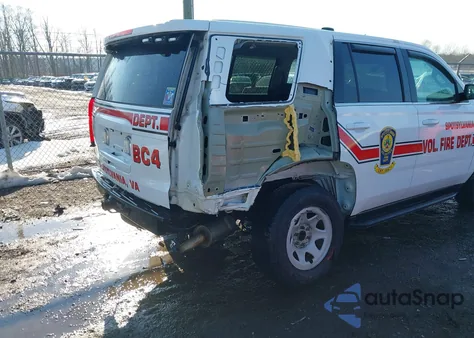 2015 Chevrolet Tahoe Commercial Fleet из США, поврежденный, VIN 1GNSK3EC2FR574621